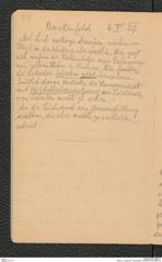 Seite 22, Tagebuch "Hankenfeld" (NHMW-PRAE-BBB-33)